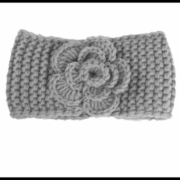 Other - Gray crochet headband